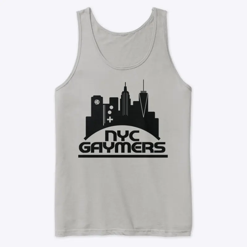 NYC Gaymers Logo Tank Top - Black